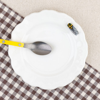 Cigale blanche mignardise plate