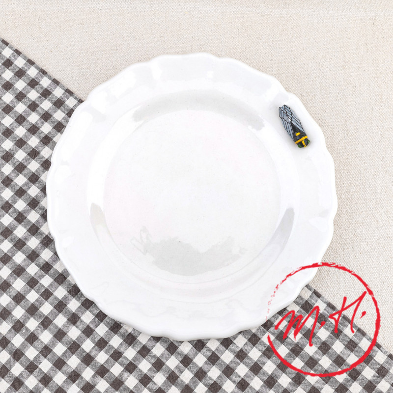 Cigale dessert plate