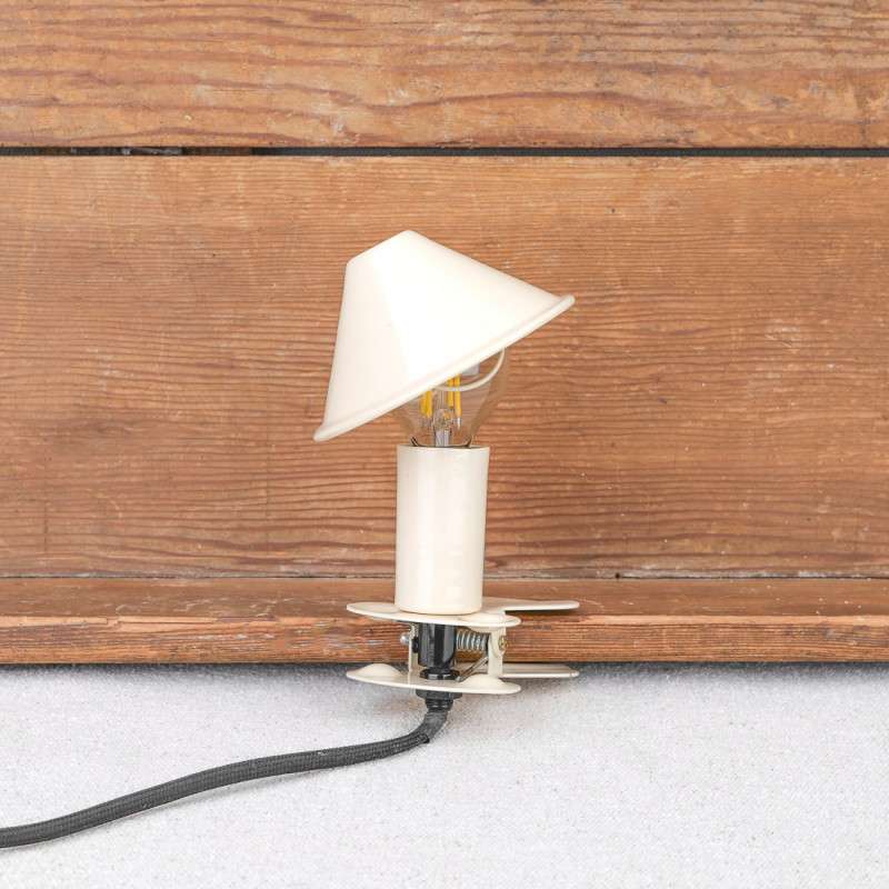 Lampe à clipser écrue