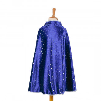 Blue velvet magician's cape