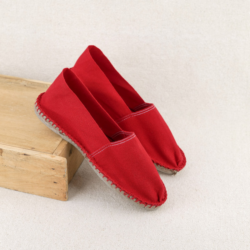 Espadrilles de Mauléon Red