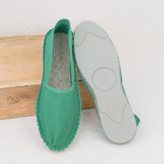 Espadrilles de Mauléon Vert Emeraude