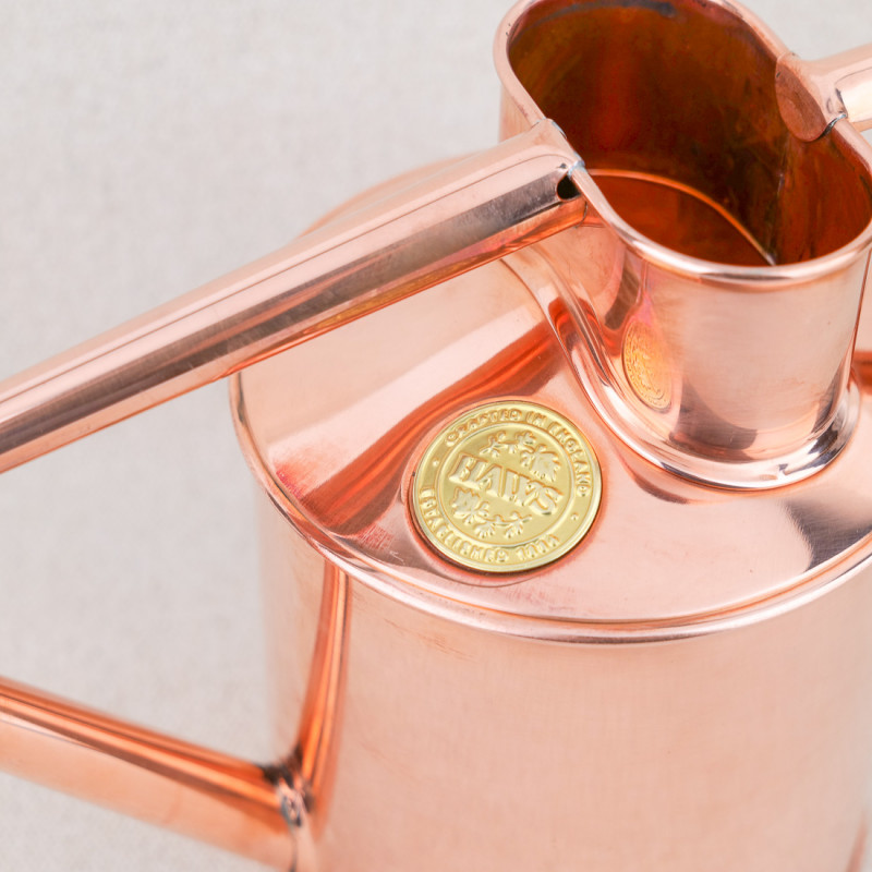 Copper indoor watering can 1 liter