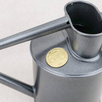 Indoor glitter metal watering can 1 liter