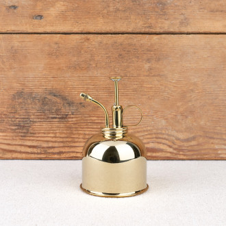 Plant sprayer in gold-plated brass