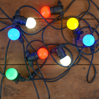 Guirlande guinguette multicolore