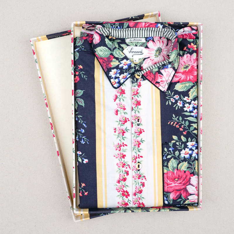 Shirt in matching box