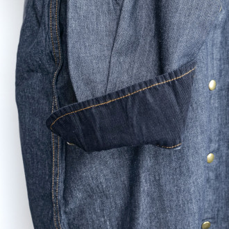 Chemise en jean et velours côtelé