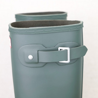 Hunter metal buckle boots