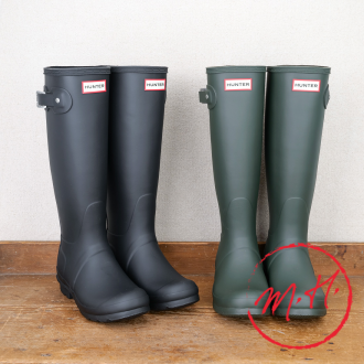 Hunter high rubber boots