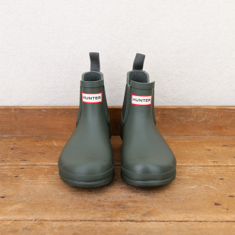 Bottines Hunter vert olive
