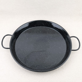 Plat à paella émaillé bas 40 cm