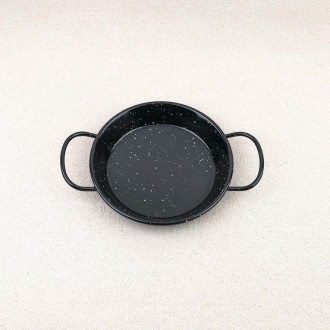 Plat à paella émaillé bas 20 cm