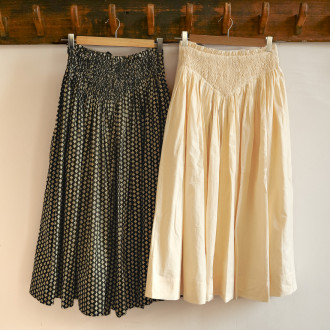 Jupe longue taille élastique