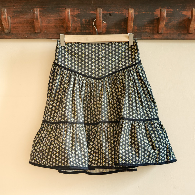 Jupe provençale mi-longue