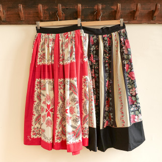 Jupe longue imprimée