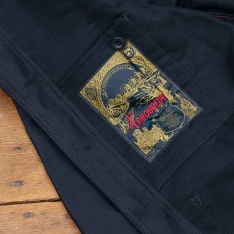 Jacket with inside pocket