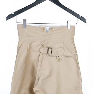 Largeot moleskin balloon pants