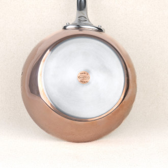 Sauteuse bombée cuivre fabriquée en France