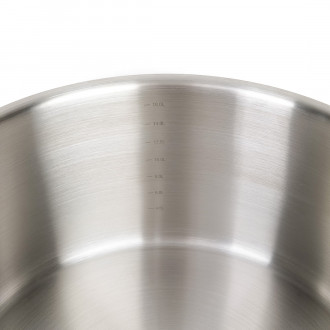 Faitout inox Prim'appety De Buyer diamètre 16 litres