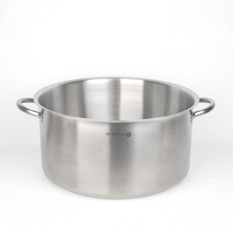 Prim'appety stainless steel casserole De Buyer 36 cm