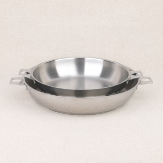 Poêle inox Twisty De Buyer empilables