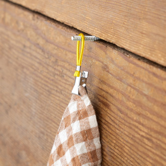 Set of 3 tea towel clips