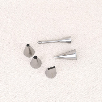 Lot de 5 douilles pour poche De Buyer