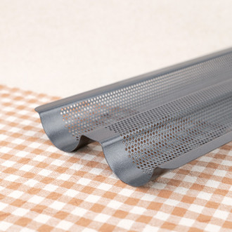 plaque de cuisson pour deux baguettes
