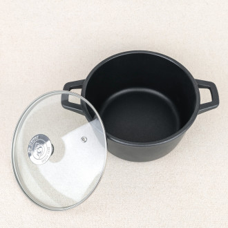 Cast-iron shell with lid De Buyer with lid
