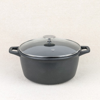Cast-iron casserole with lid De Buyer 24 cm