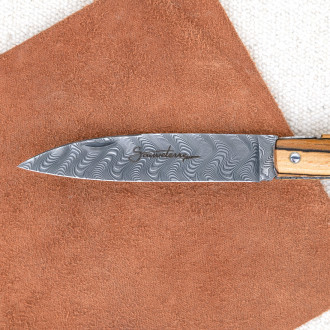 Damascus blade knife