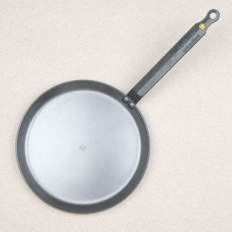 Crêpière Mineral B en acier De Buyer 30 cm