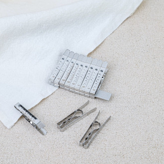 Pinces à linge en inox