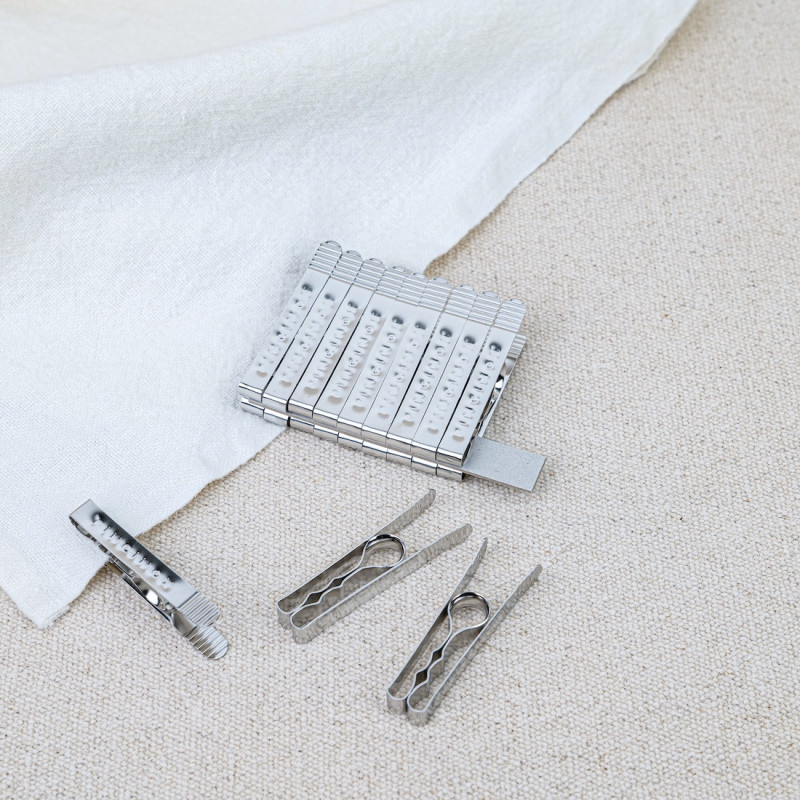 Pinces à linge en inox