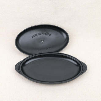 Cast iron baking dish made in France