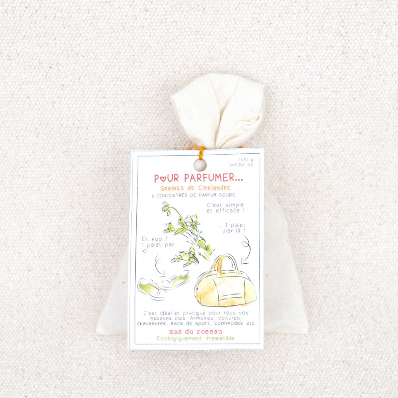 Coriander seed air freshener