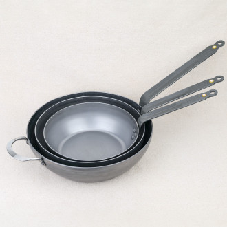 Mineral B country-style sauté pan De Buyer