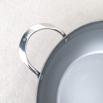 Sauteuse paysanne Mineral B De Buyer with handle