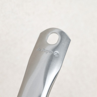 De Buyer brushed stainless steel saucepan