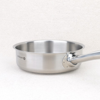 Sauteuse droite de Buyer inox brossé