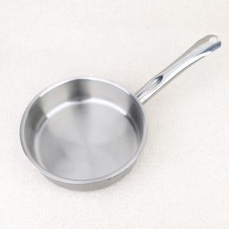 Sauteuse droite de Buyer inox brossé