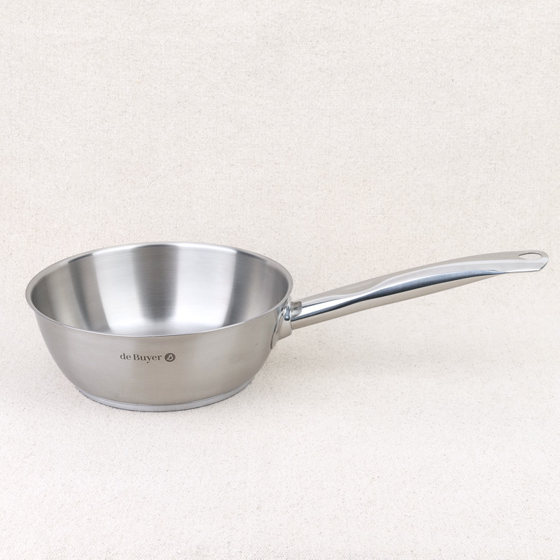 Sauteuse bombée de Buyer inox brossé