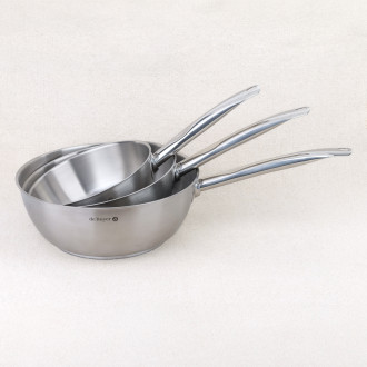Sauteuse bombée de Buyer inox brossé