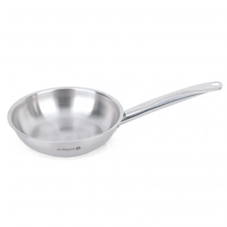 Poêle de Buyer inox brossé