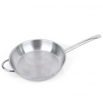 Poêle de Buyer inox brossé ø32 cm
