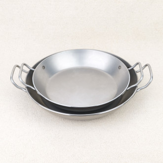 Lyonnaise two-handled frying pan De Buyer