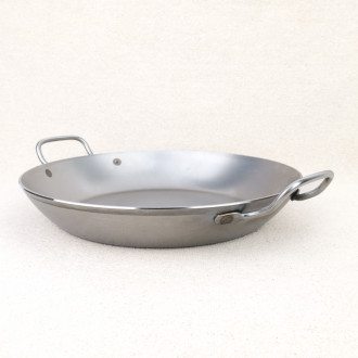 Lyonnaise two-handled frying pan De Buyer