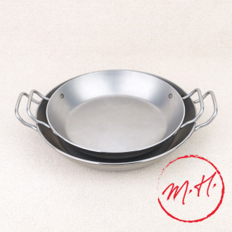 Lyonnaise two-handled frying pan De Buyer