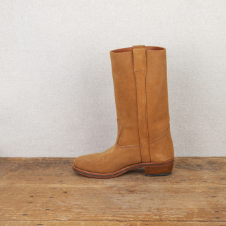 Bottes Gardianes camarguaises en daim